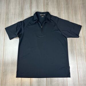 Nike Golf Tiger Woods Polo Men’s L 1/4 Zip Black